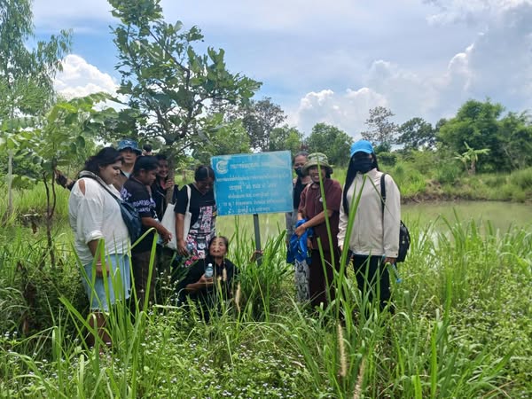 สร้างวิถีเเห่งตัวตน นำพาชุมชนสู่การพัฒนาอย่างยั่งยืน : อำเภอเมืองอำนาจเจริญขับเคลื่อนการดำเนินงานศูนย์เรียนรู้ "โคก หนอง นา" ต.เหล่าพรวน